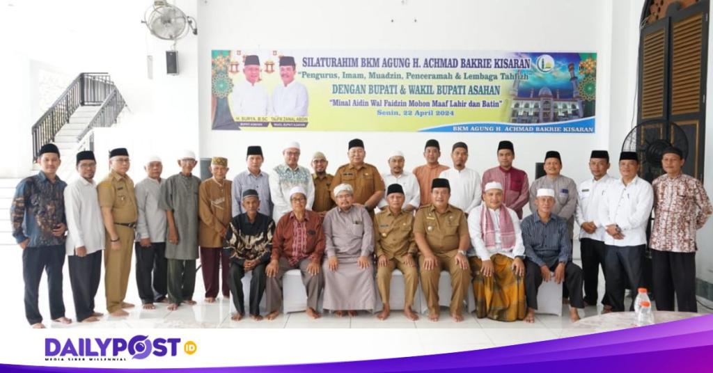 Bupati Asahan Hadiri Halal Bihalal BKM Agung H Achmad Bakrie&nbsp;Kisaran