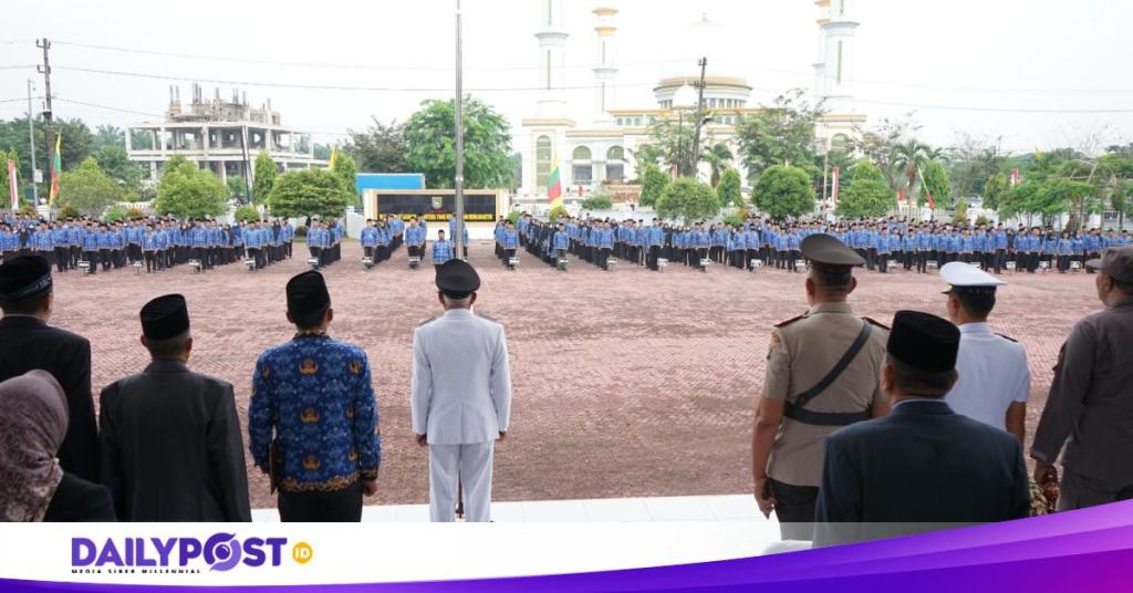 Bupati Asahan Pimpin Upacara Peringatan Otonomi Daerah&nbsp;2024