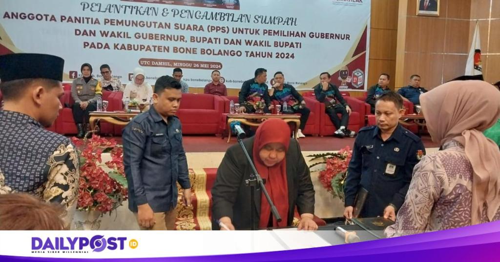 495 Anggota PPS Bone Bolango Resmi Dilantik, Siap Sukseskan Pilkada&nbsp;2024