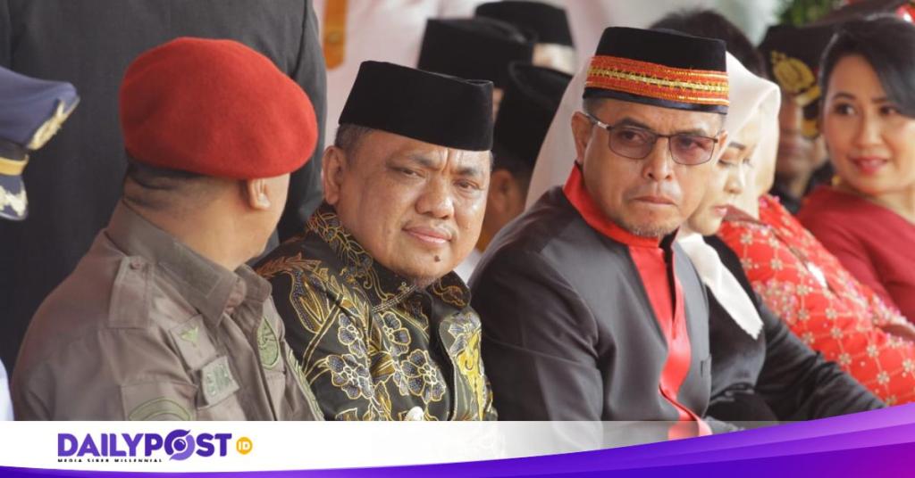 Wabup Hendra Hadiri Upacara HUT Kabupaten Bolmut&nbsp;Ke-17