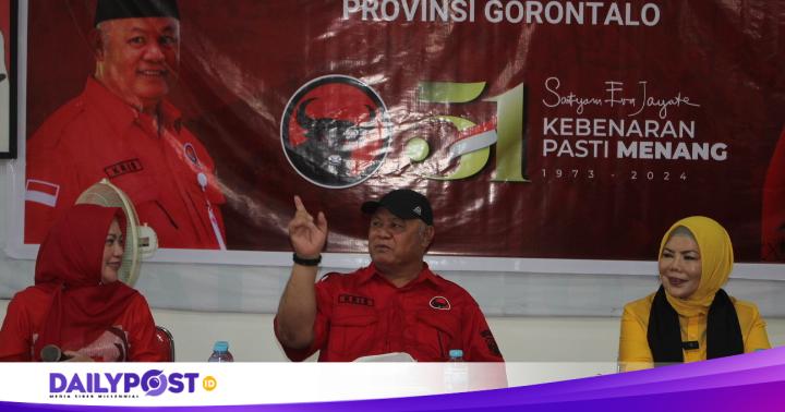 Idah Syaidah Resmi Daftar Bacagub Gorontalo Melalui Penjaringan PDIP Provinsi&nbsp;Gorontalo