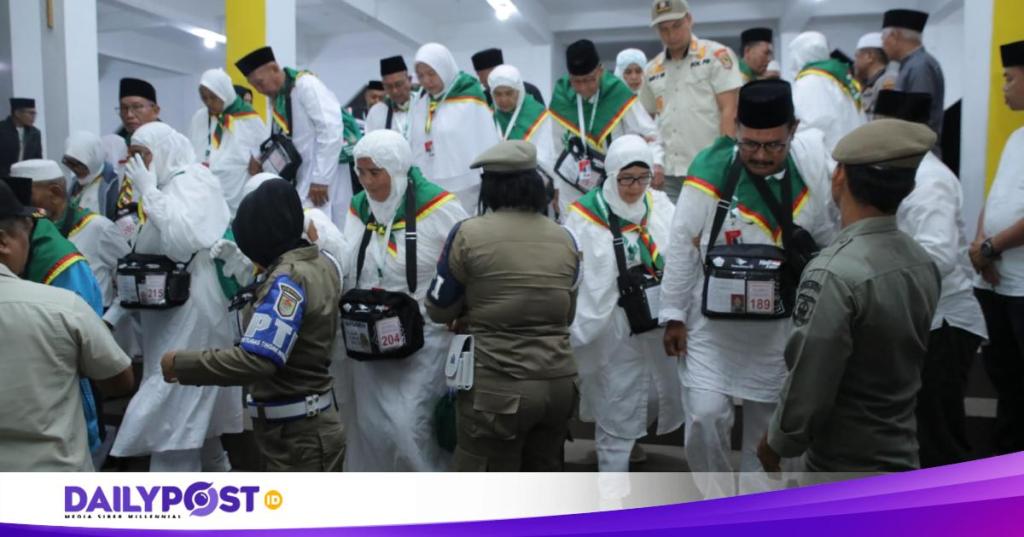 352 Jemaah Calon Haji Asal Asahan Kloter 1 Berangkat ke Tanah Suci Hari&nbsp;Ini