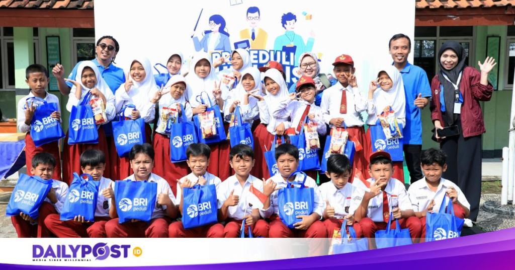 BRI Peduli Gandeng Jurnalis Mengajar di SDN 01-02 Gn. Geulis&nbsp;Bogor