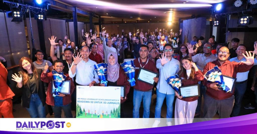 Inagurasi Malam Bergengsi: 50 Jurnalis Raih Beasiswa S2 dari BRI Fellowship Journalism&nbsp;2024
