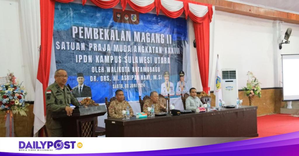 Kotamobagu Sambut Praja Muda IPDN: Asripan Berikan Pembekalan&nbsp;Inspiratif