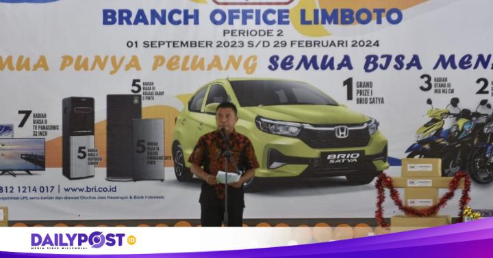 BRI Cabang Limboto Rayakan Panen Hadiah&nbsp;Simpedes