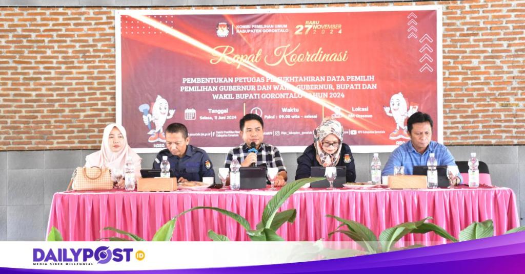 Pilkada 2024: KPU Kabupaten Gorontalo Segera Rekrut 1.193&nbsp;Pantarlih