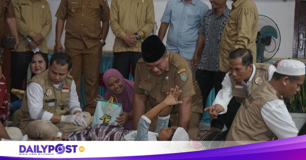 Pemkab Asahan Gelar Khitanan Massal dan Santuni Anak&nbsp;Yatim