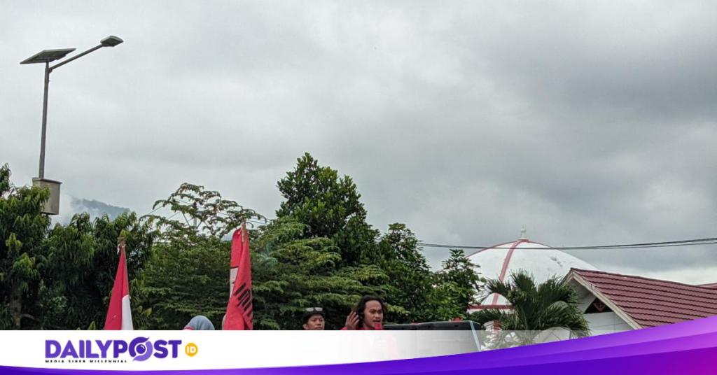 GmnI Touna Gelar Aksi Pelecehan Seksual di Depan Kantor&nbsp;Bawaslu