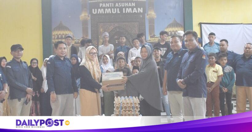 KPU Kabupaten Gorontalo Gelar Doa Bersama dan Santunan di Panti Asuhan Ummul Iman&nbsp;Limboto