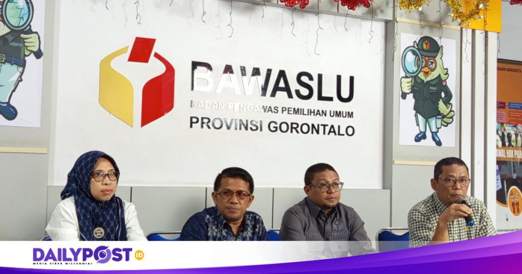 Bawaslu Provinsi Gorontalo Paparkan Hasil Pengawasan Coklit Data Pemilih Pilkada&nbsp;2024