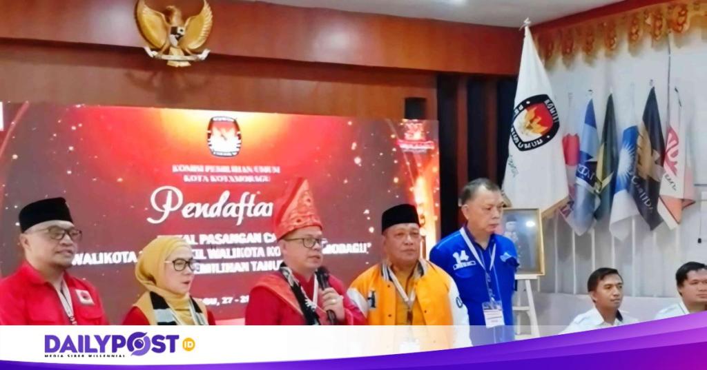 Dikawal Ribuan Pendukung, NK-STA Resmi Mendaftar di KPU Kotamobagu: Tanda Kekuatan Baru di Pilkada&nbsp;2024