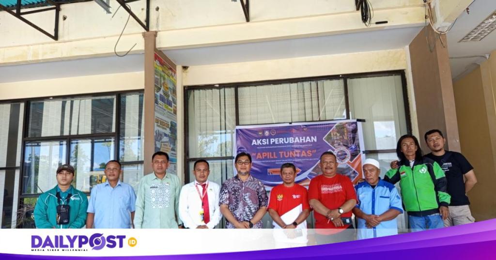 Program APILL TUNTAS Dishub Provinsi Gorontalo Disambut Positif Oleh Komunitas&nbsp;Ojol