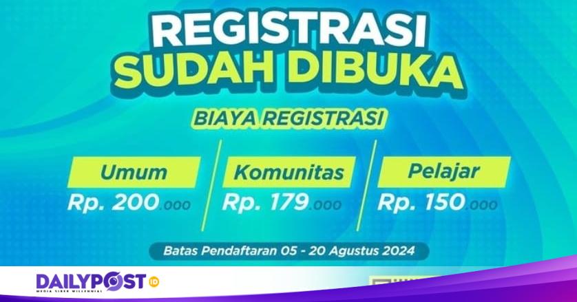 Buruan! Hadiah Jutaan Rupiah Menanti, Batas Pendaftaran Motampot Fun Race 2 Hari&nbsp;Lagi!